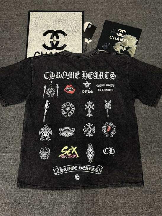 Picture of Chrome Hearts T Shirts Short _SKUChromeHeartsS-XLhgntxSX02817459